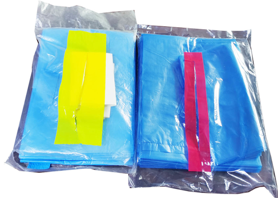 Babypoeder Bemerkte Nappy Zakken, HDPE Bemerkte Luierzakken